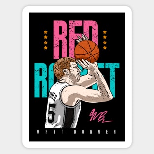 Red Rocket Matt Bonner Sticker